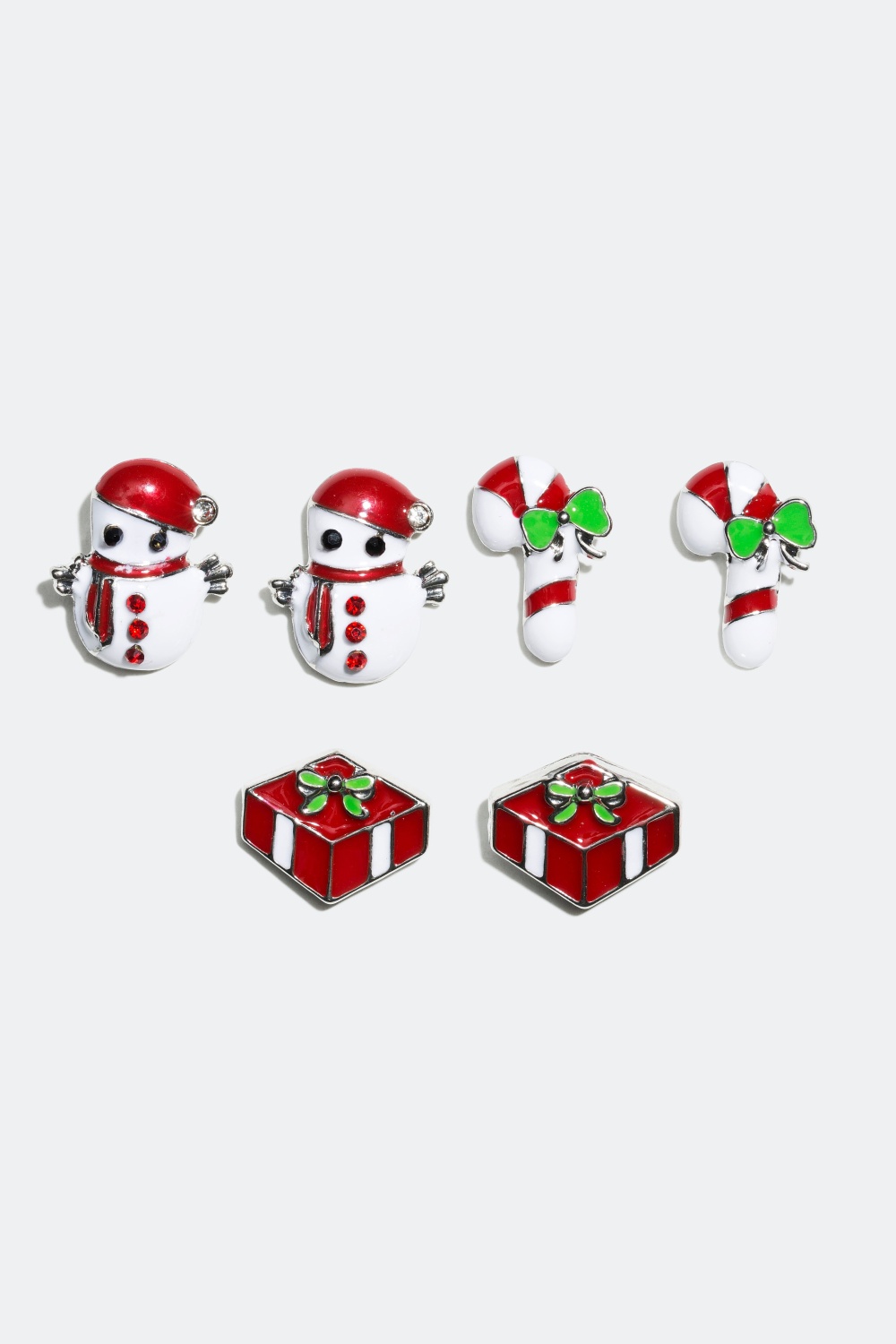 Julmix øreringe, 3-pack i gruppen Jul / Christmas Collection hos Glitter (311190)