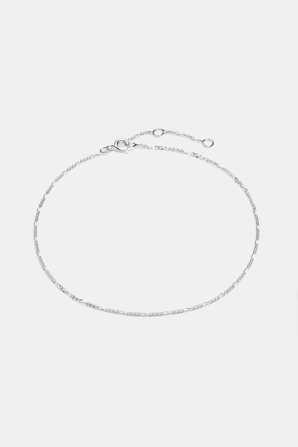 Ankelkæde i sølv med tynd kæde i gruppen Alle Smykker hos Glitter (316323)