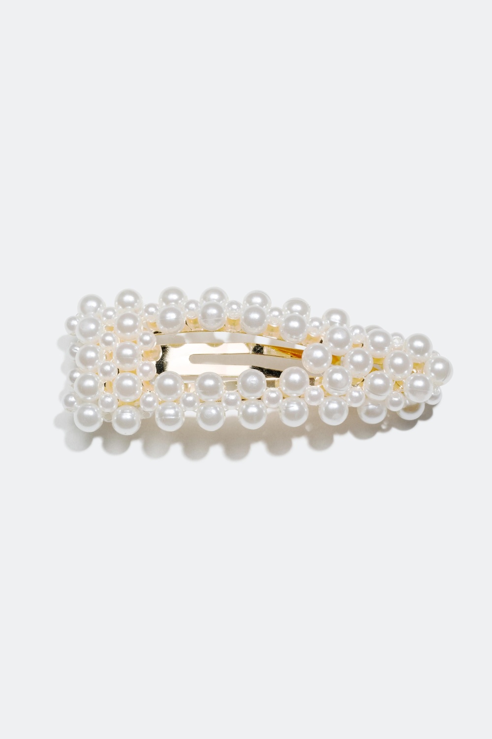 Perlehårspænde med dekorative perler i akryl i gruppen Håraccessories / Spænder & klemmer / Hårspænder hos Glitter (322434)