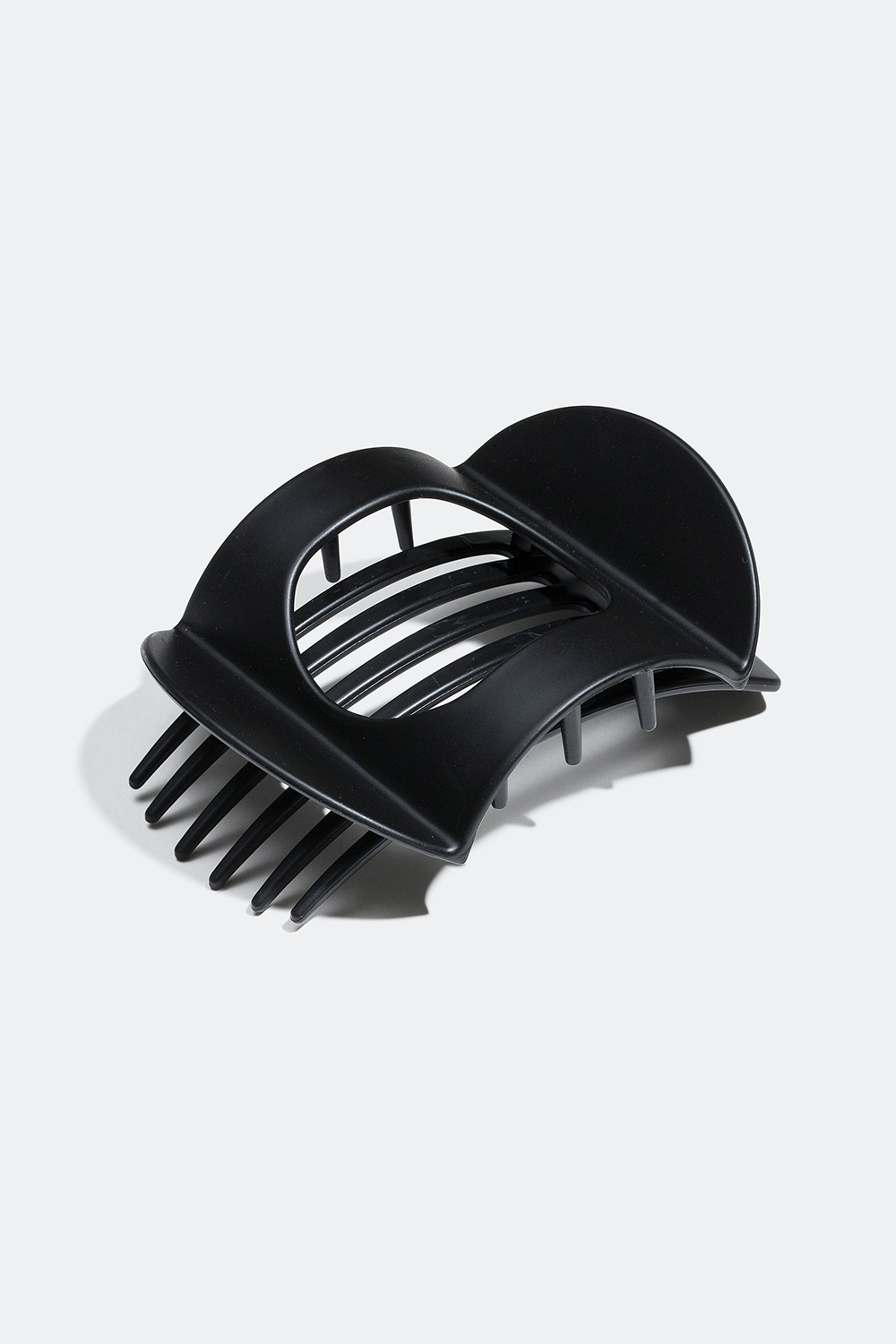 Flad hårklemme med mat struktur i gruppen Håraccessories / Spænder & klemmer / Hårklemmer hos Glitter (326306200000)