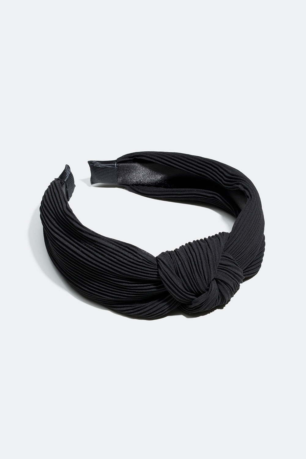 Plisseret diadem med knude i gruppen Håraccessories / Hårbøjler / Brede hos Glitter (327239)