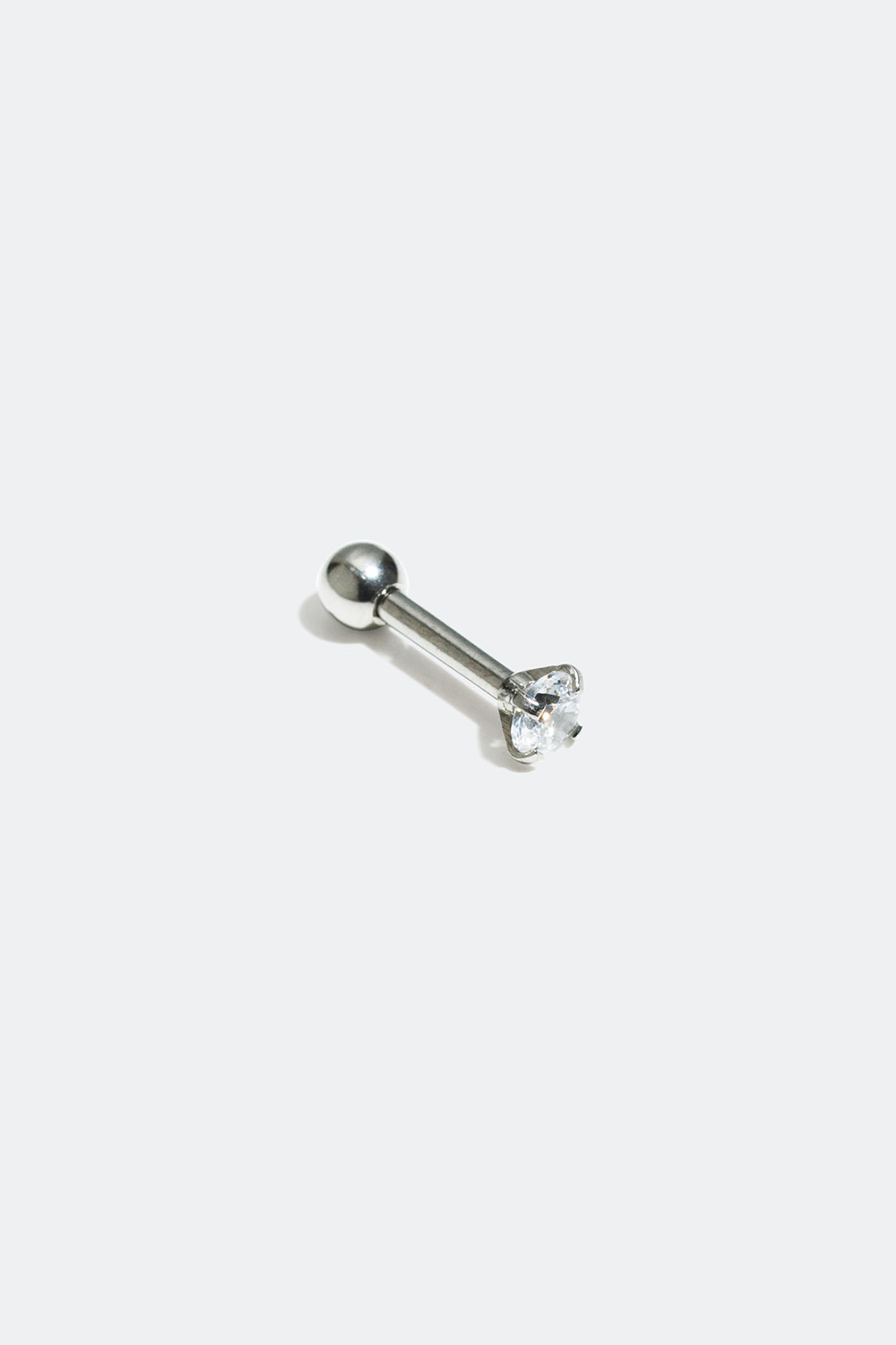 Tragus / helix piercing med kubisk zirkonia i gruppen Smykker / Piercinger hos Glitter (327631102000)