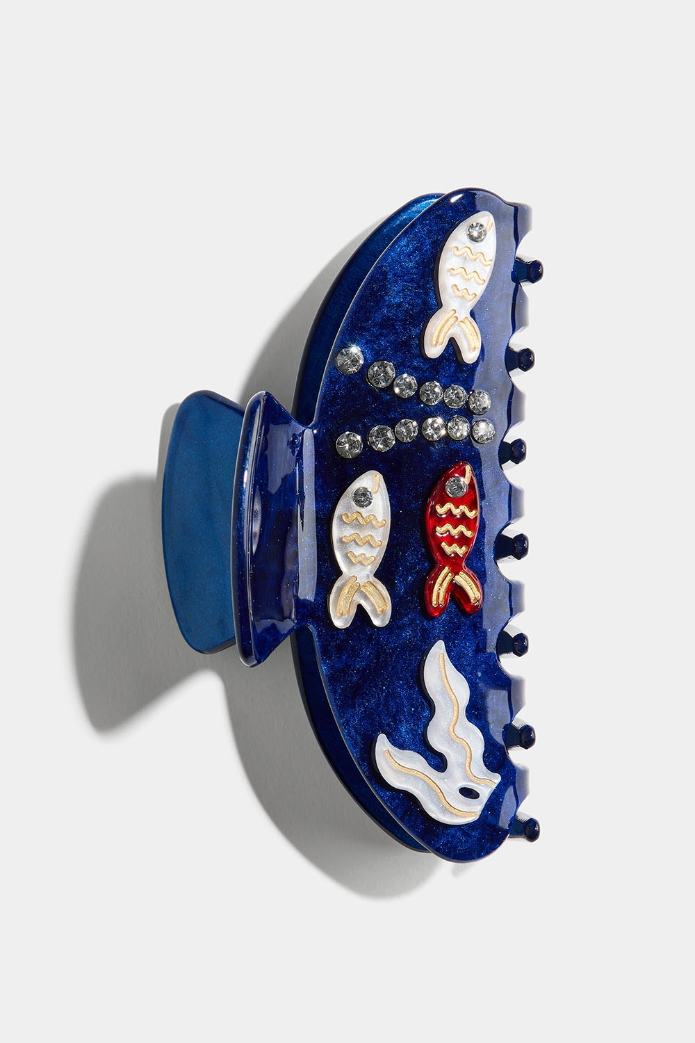 Hårspænde med fisk i gruppen Håraccessories / Spænder & klemmer / Hårklemmer hos Glitter (331001727200)