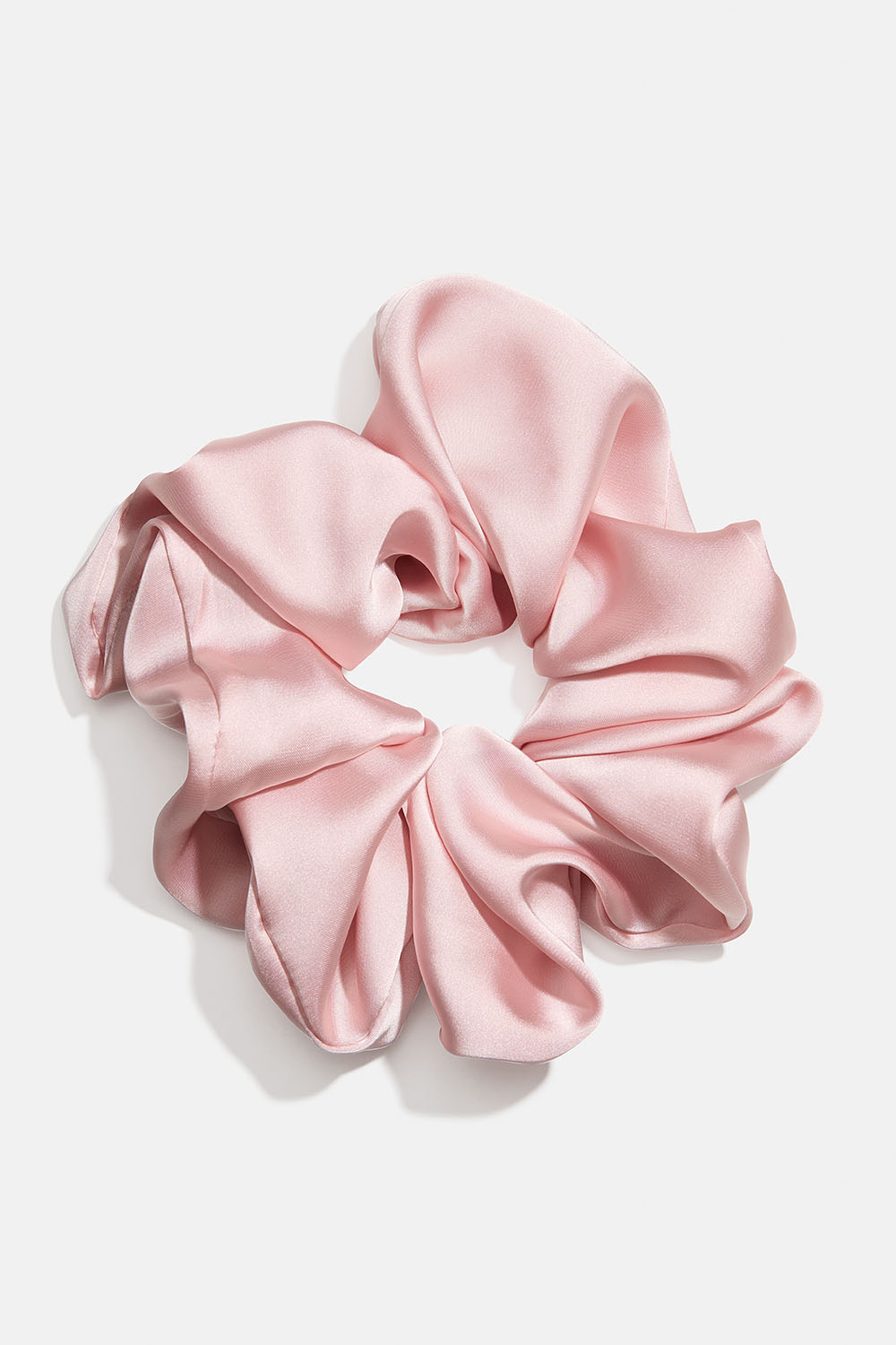 Stor lyserød scrunchie i gruppen Håraccessories / Scrunchies hos Glitter (332000715400)