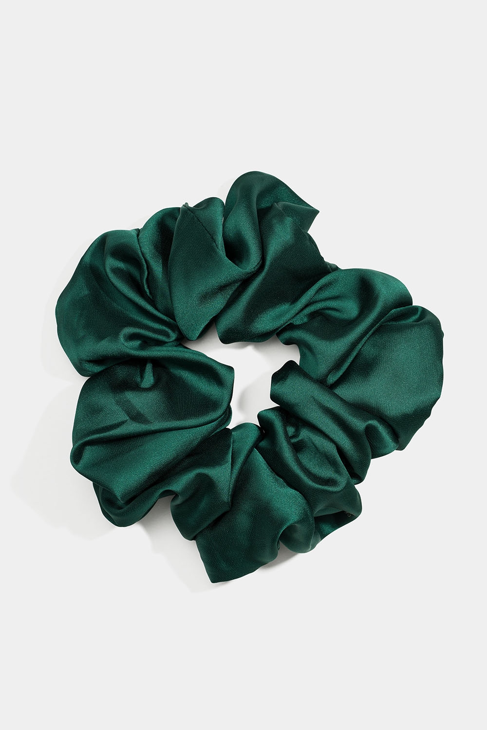 Stor grøn scrunchie i gruppen Håraccessories / Scrunchies hos Glitter (332000717701)