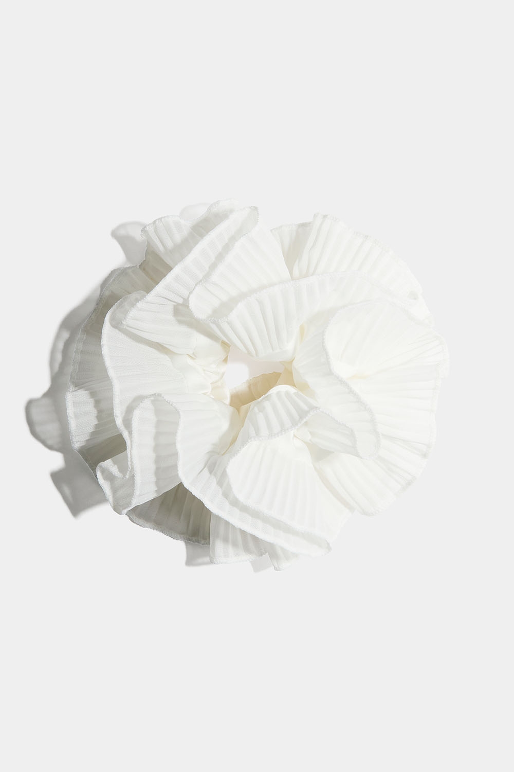 Hvid voluminøs scrunchie i gruppen Håraccessories / Scrunchies / Mega scrunchies hos Glitter (332001173000)