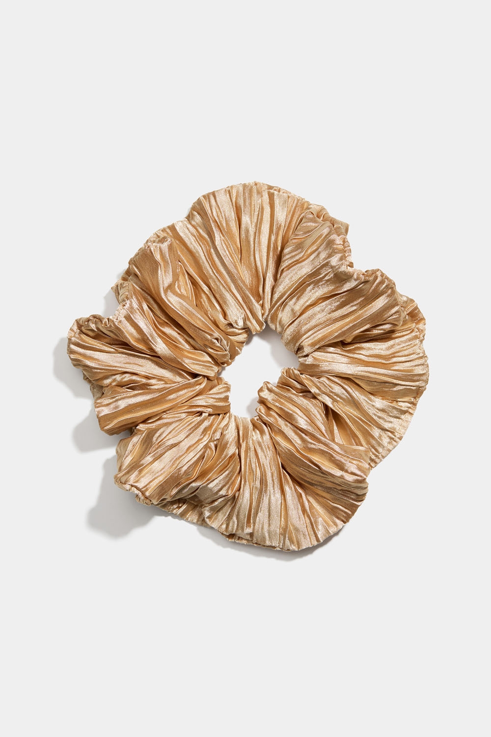 Plisseret, beige scrunchie i gruppen Store week / hos Glitter (332001468300)