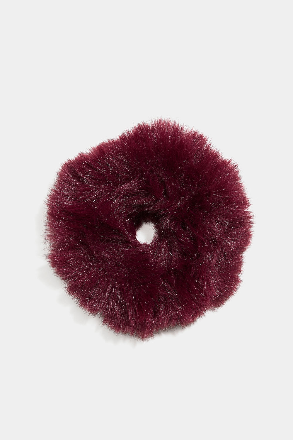 Bourgognefarvet fluffy hårelastik i gruppen Store week / hos Glitter (332001526300)