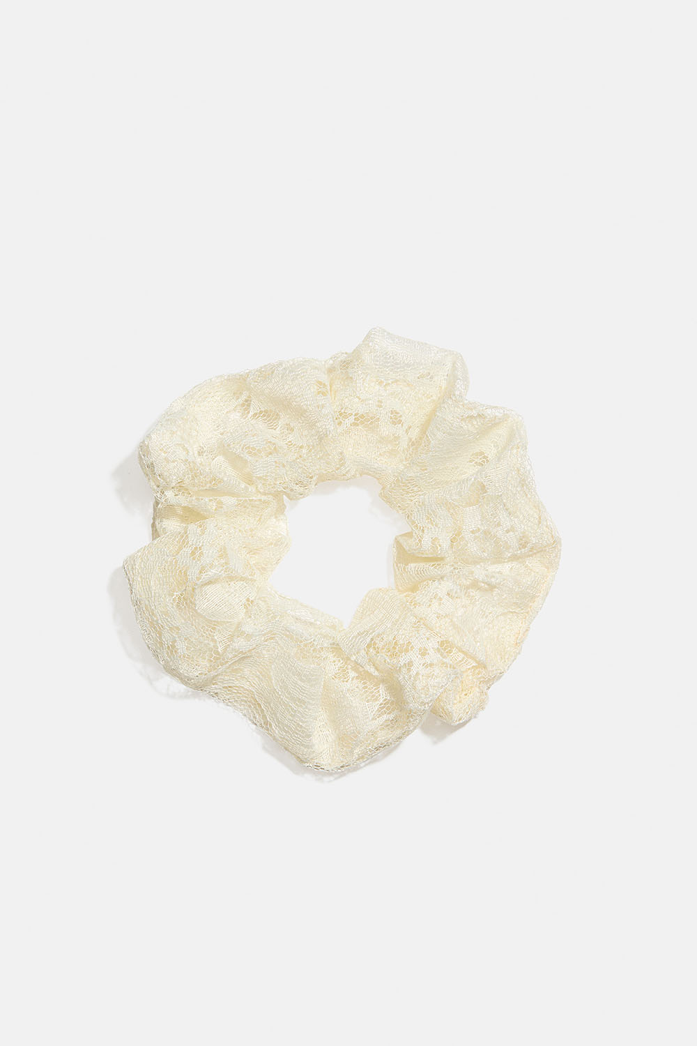 Hvid blonde-scrunchie i gruppen Håraccessories / Scrunchies hos Glitter (332002053100)