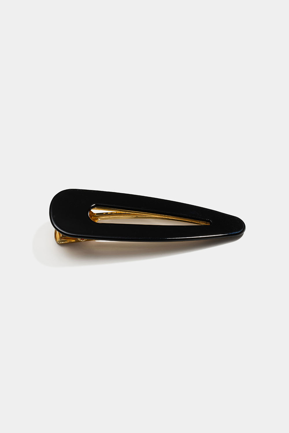 Stort sort hårspænde i gruppen Håraccessories / Spænder & klemmer / Hårspænder hos Glitter (335002239000)