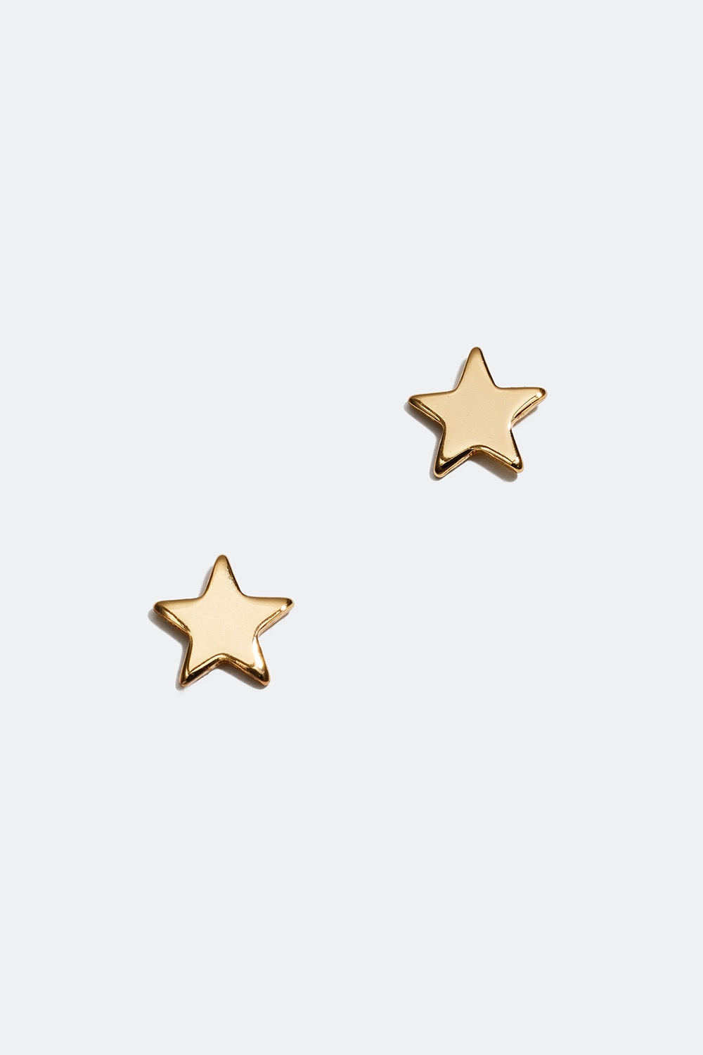 Små ørestikker med stjerner forgyldt med 18 karat guld i gruppen Børn / Børnesmykker / Børneøreringe hos Glitter (405000062002)