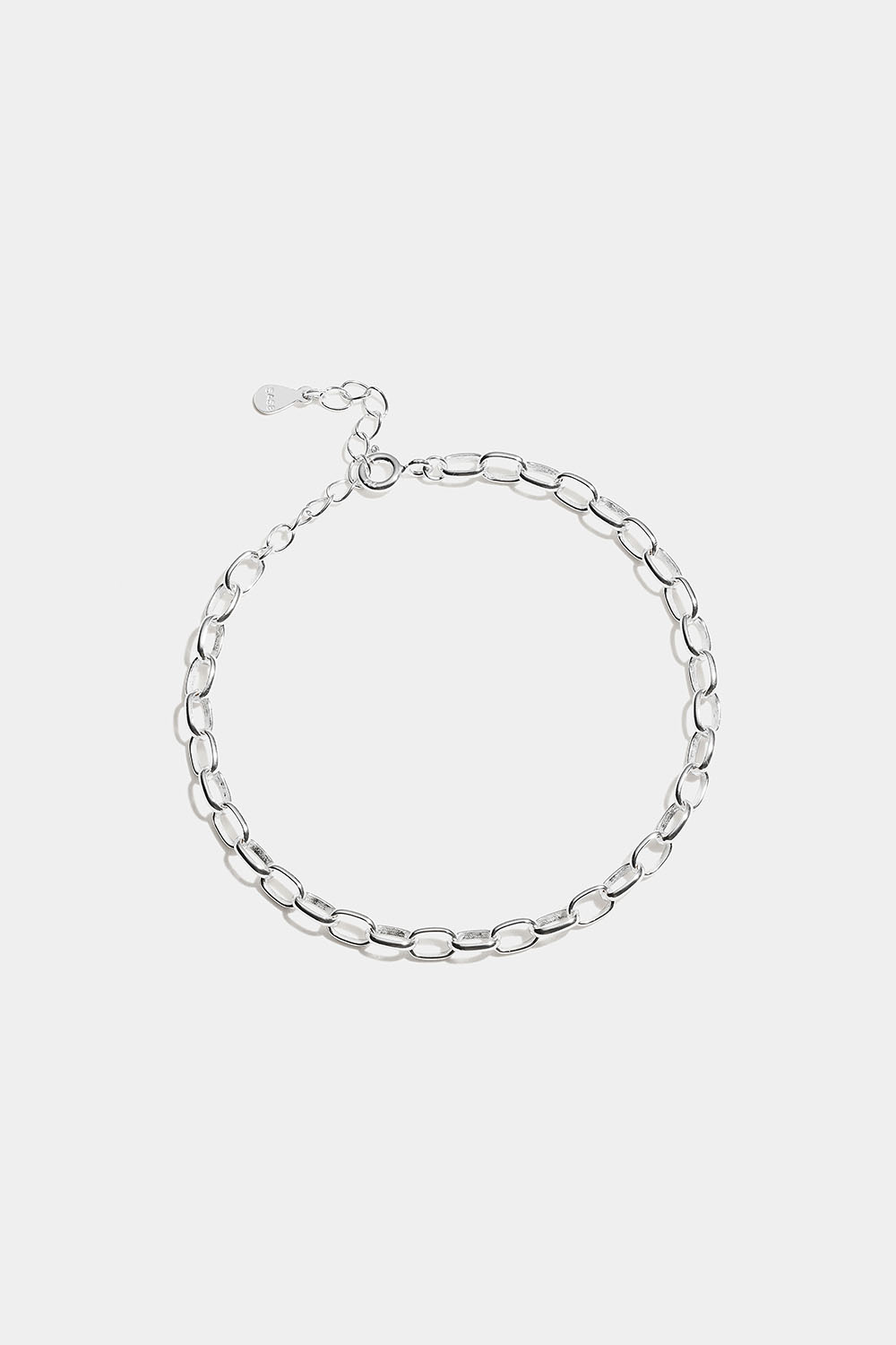 Armbånd med kæde i ægte sølv i gruppen Ægte sølv / Sølvarmbånd / Tynde hos Glitter (551001041001)