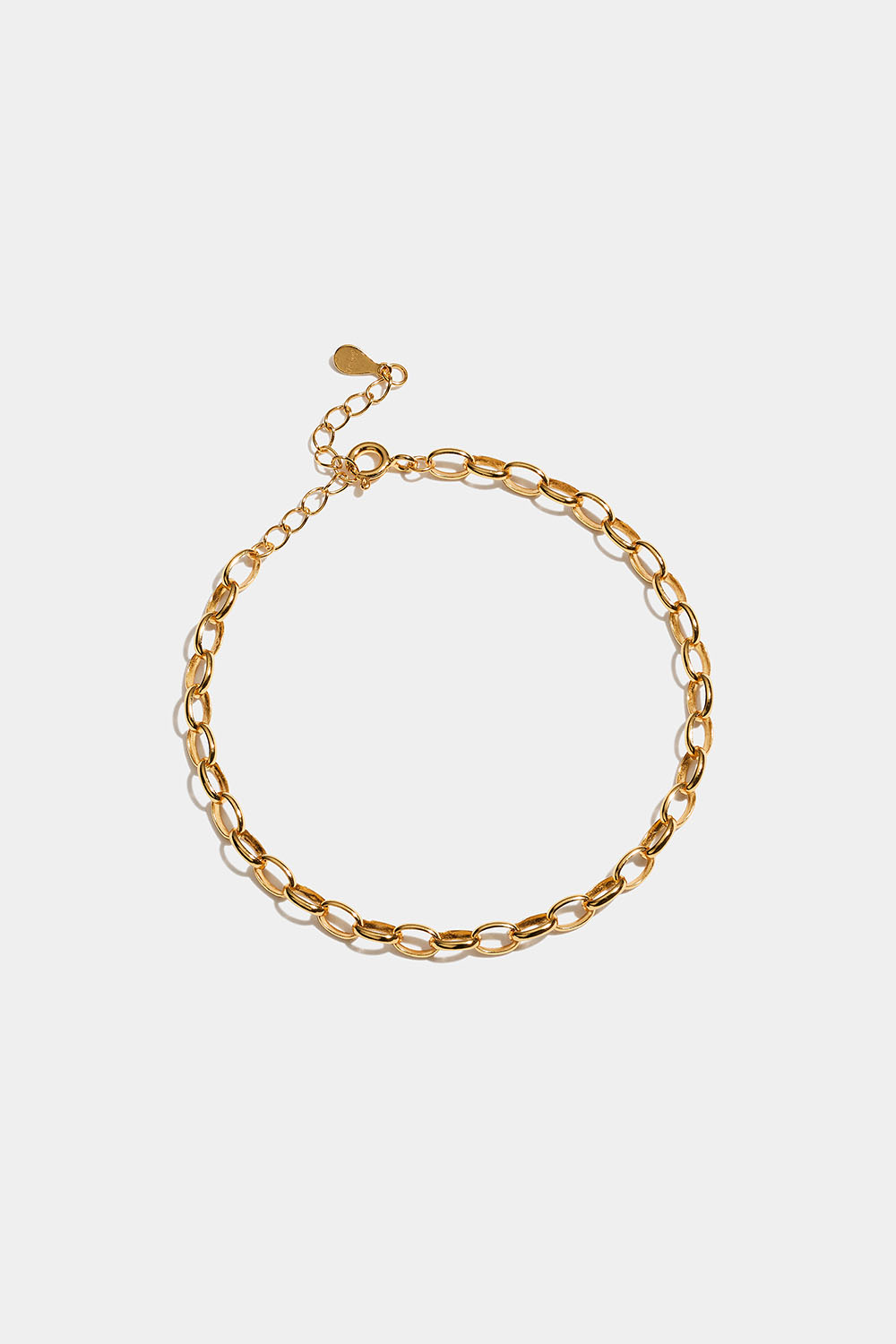 Armbånd i 18k forgyldt ægte sølv. i gruppen Guldbelagt ægte sølv / Guldbelagte armbånd hos Glitter (551001042002)