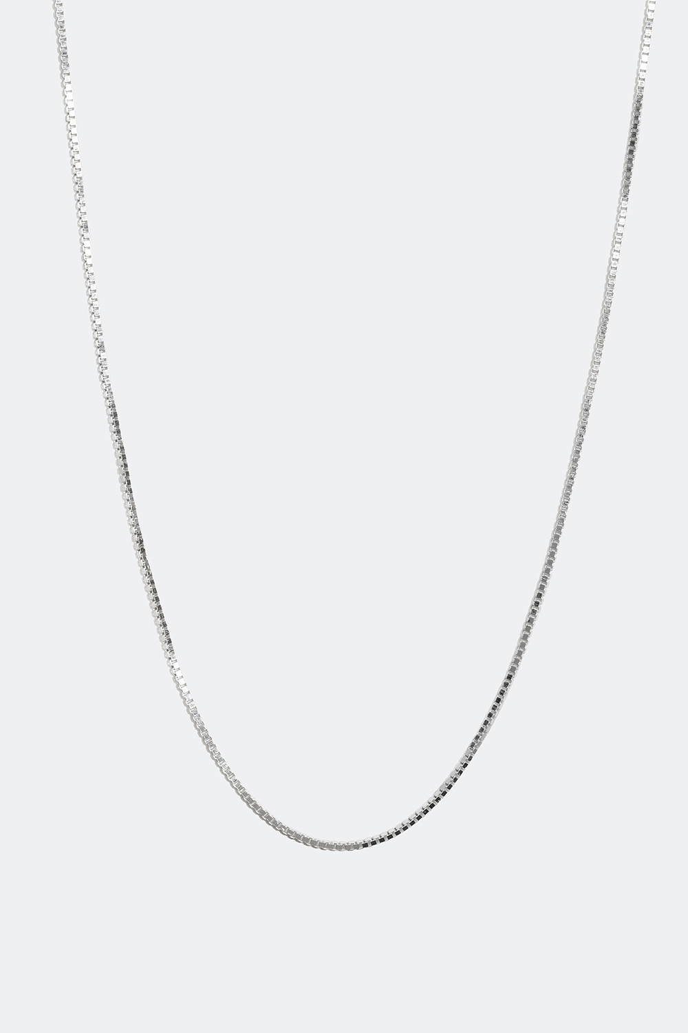 Veneziahalskæde i ægte sølv, 45 cm i gruppen Ægte sølv / Sølvhalskæder / Kæder i ægte sølv hos Glitter (554000211000)