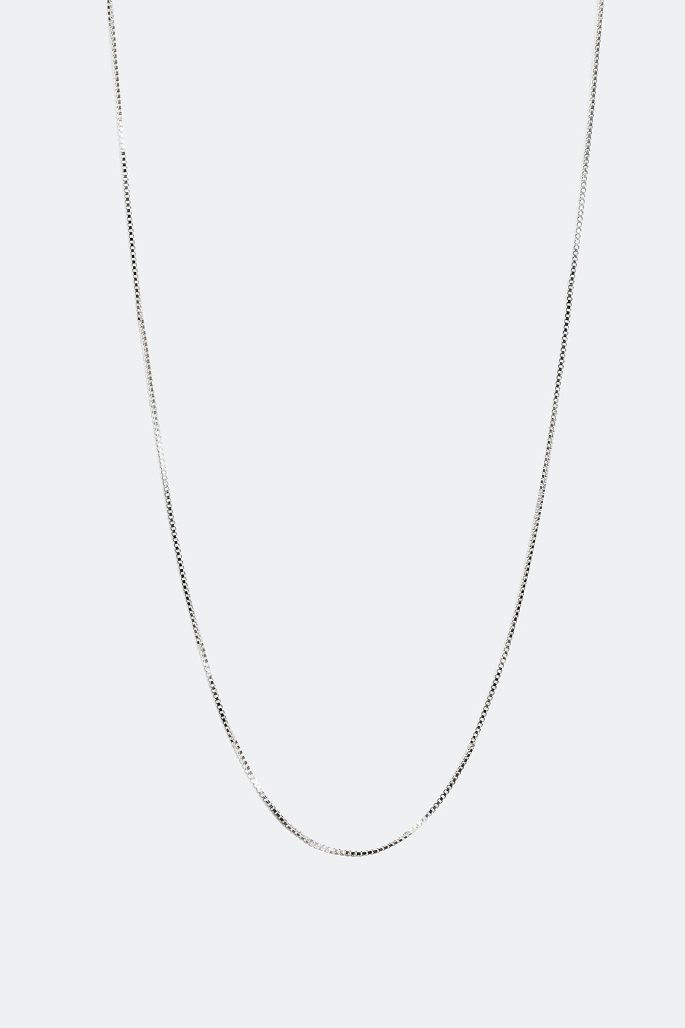 Veneziahalskæde i ægte sølv, 55 cm i gruppen Ægte sølv / Sølvhalskæder / Kæder i ægte sølv hos Glitter (554000371060)