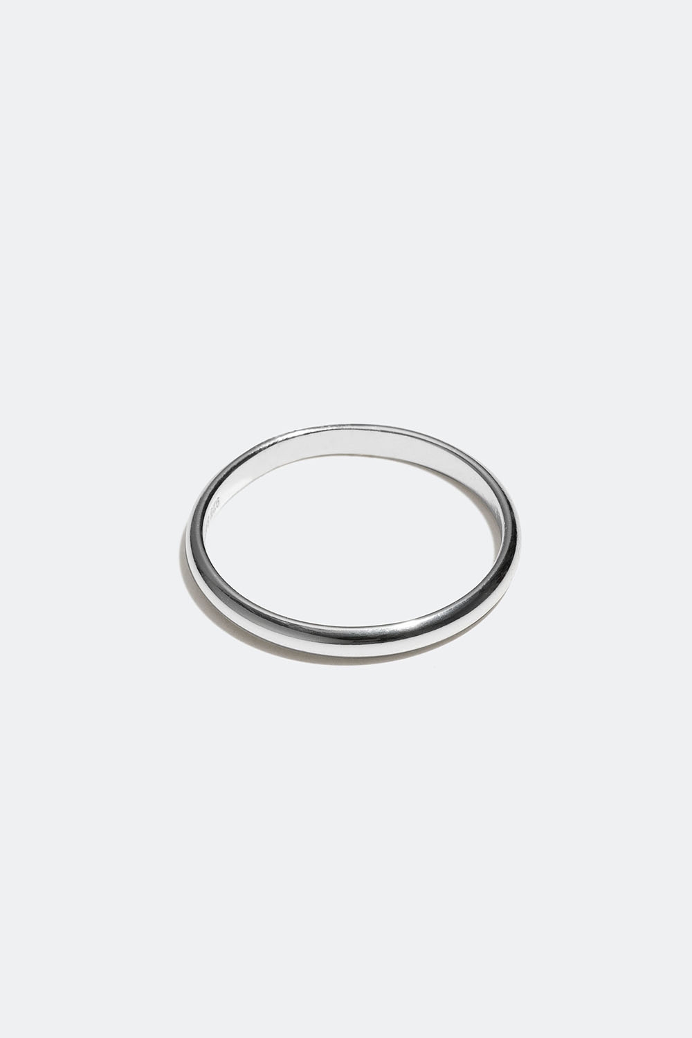 Smal ring i ægte sølv