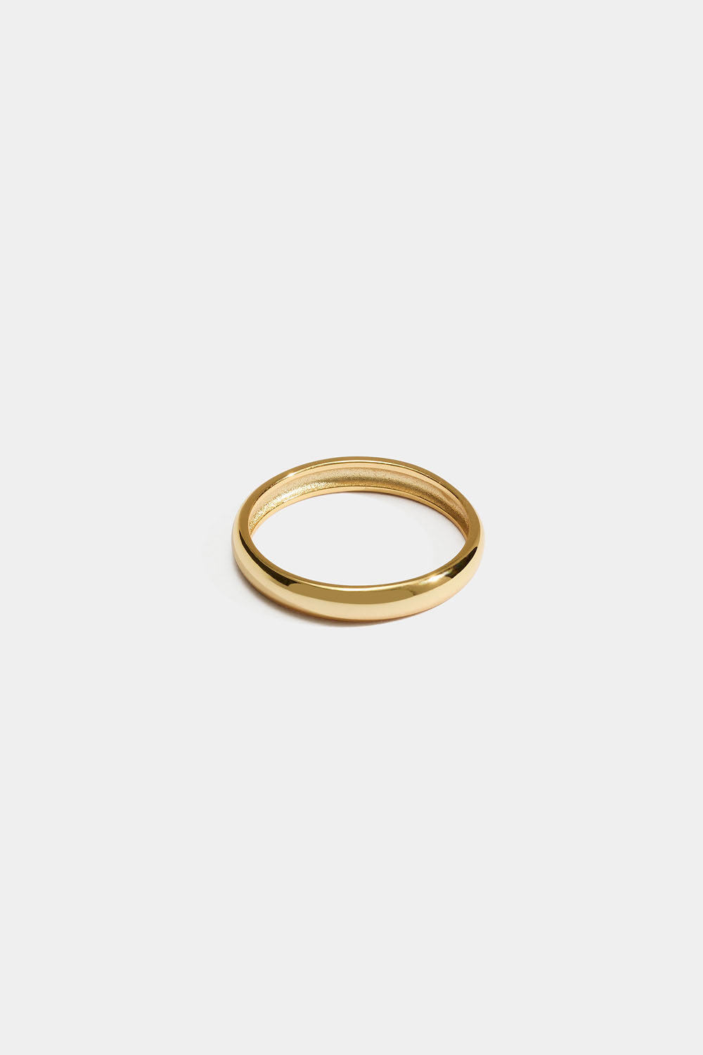 Ring i 18k forgyldt ægte sølv med blank overflade i gruppen Store week / hos Glitter (5560009020)
