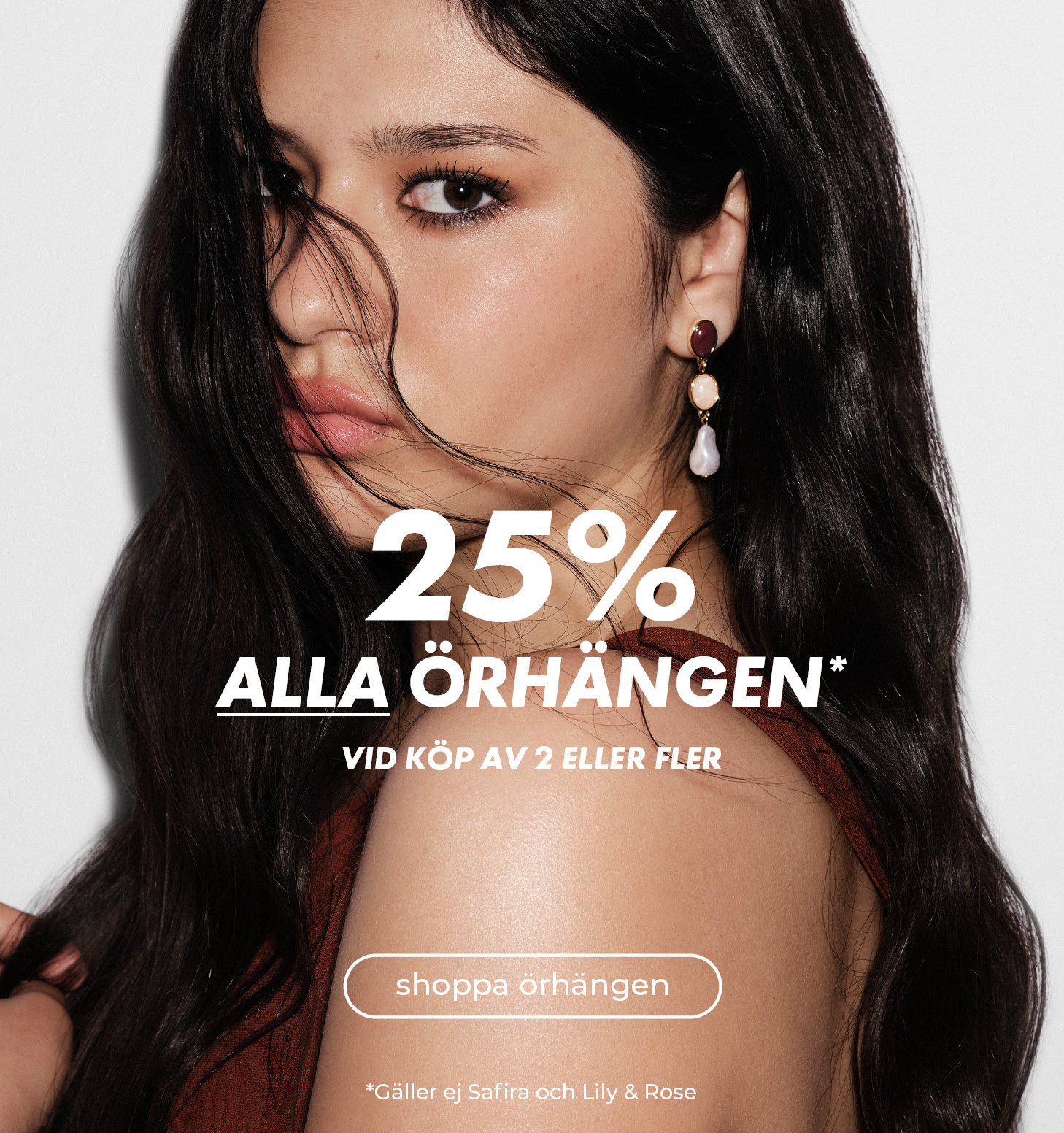 25% alla örhängen - vid köp av minst 2