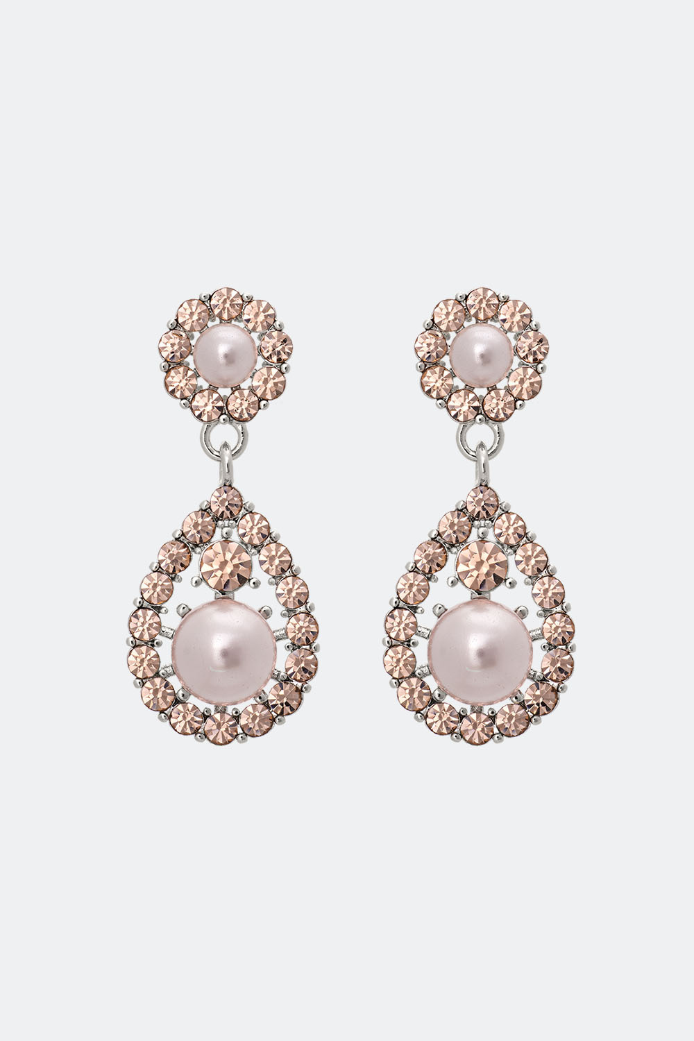 Petite Sofia pearl earrings - Rosaline pearl