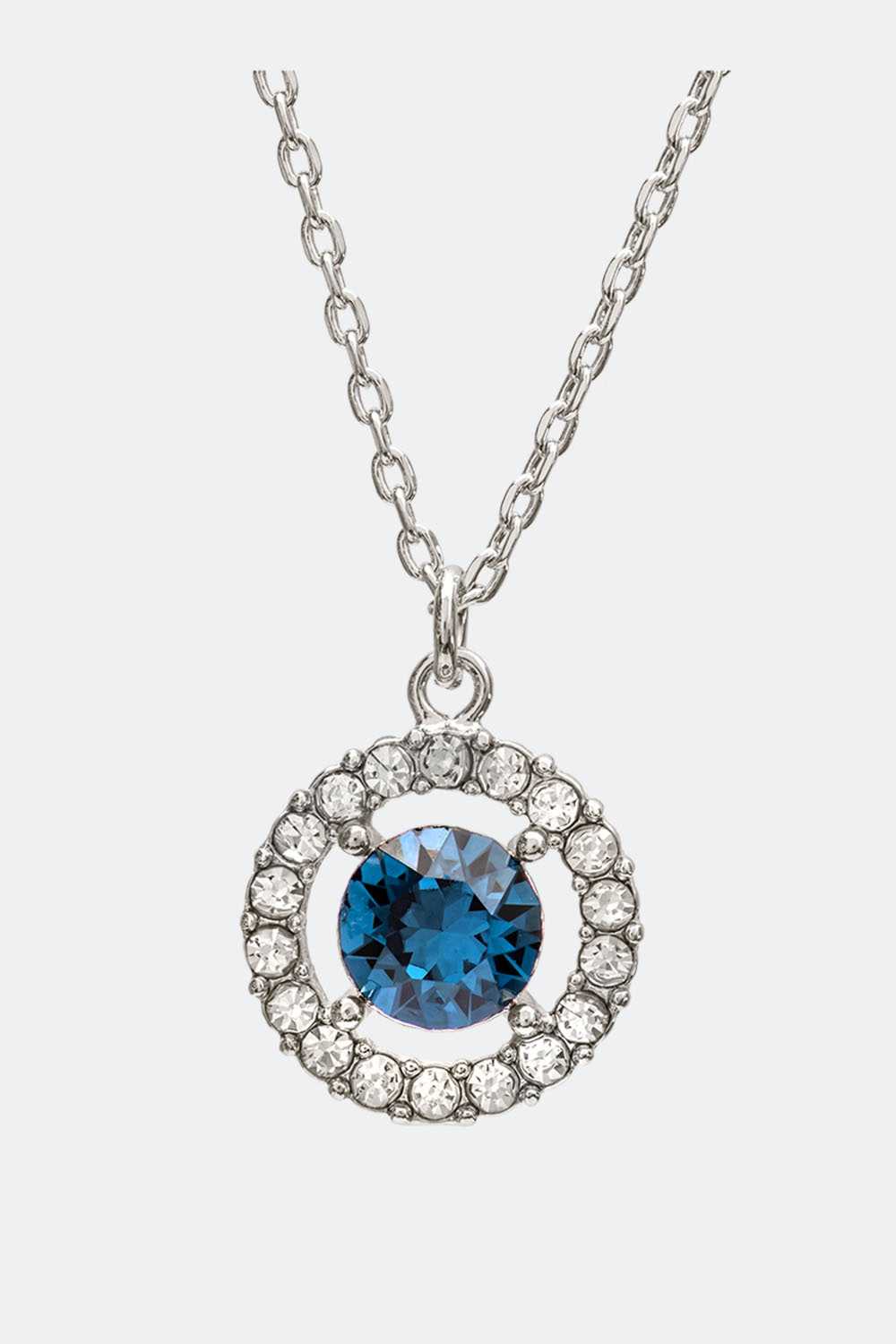 Miss Miranda necklace - Silver blue