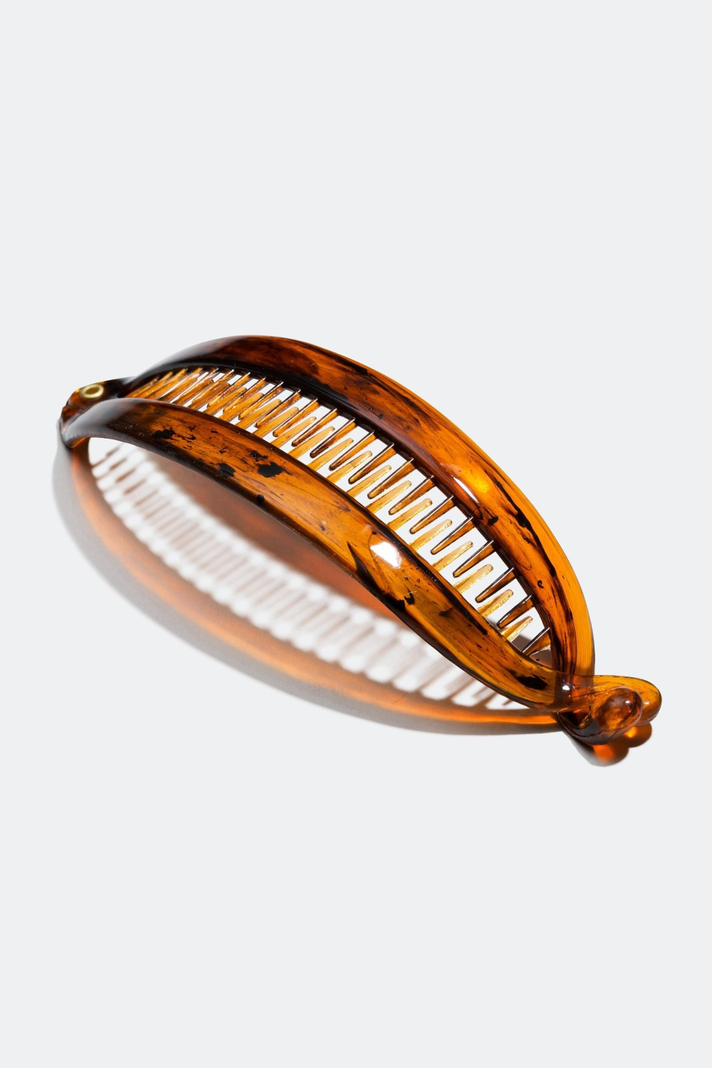 Brun Banan-hårklemme 