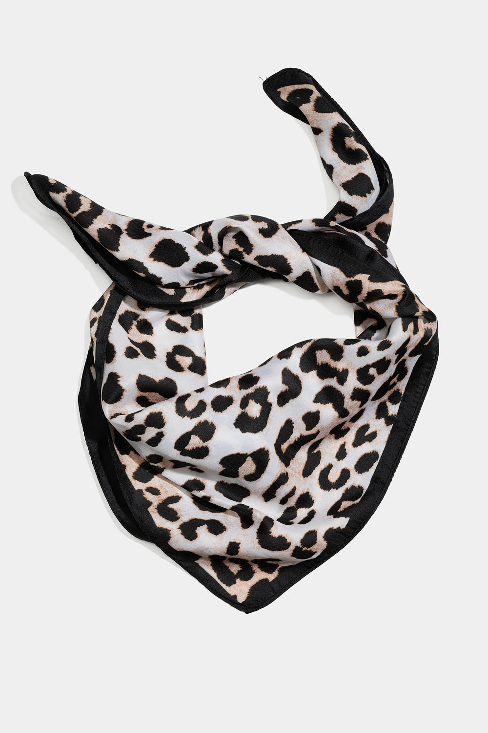 Leopardmønstret tørklæde
