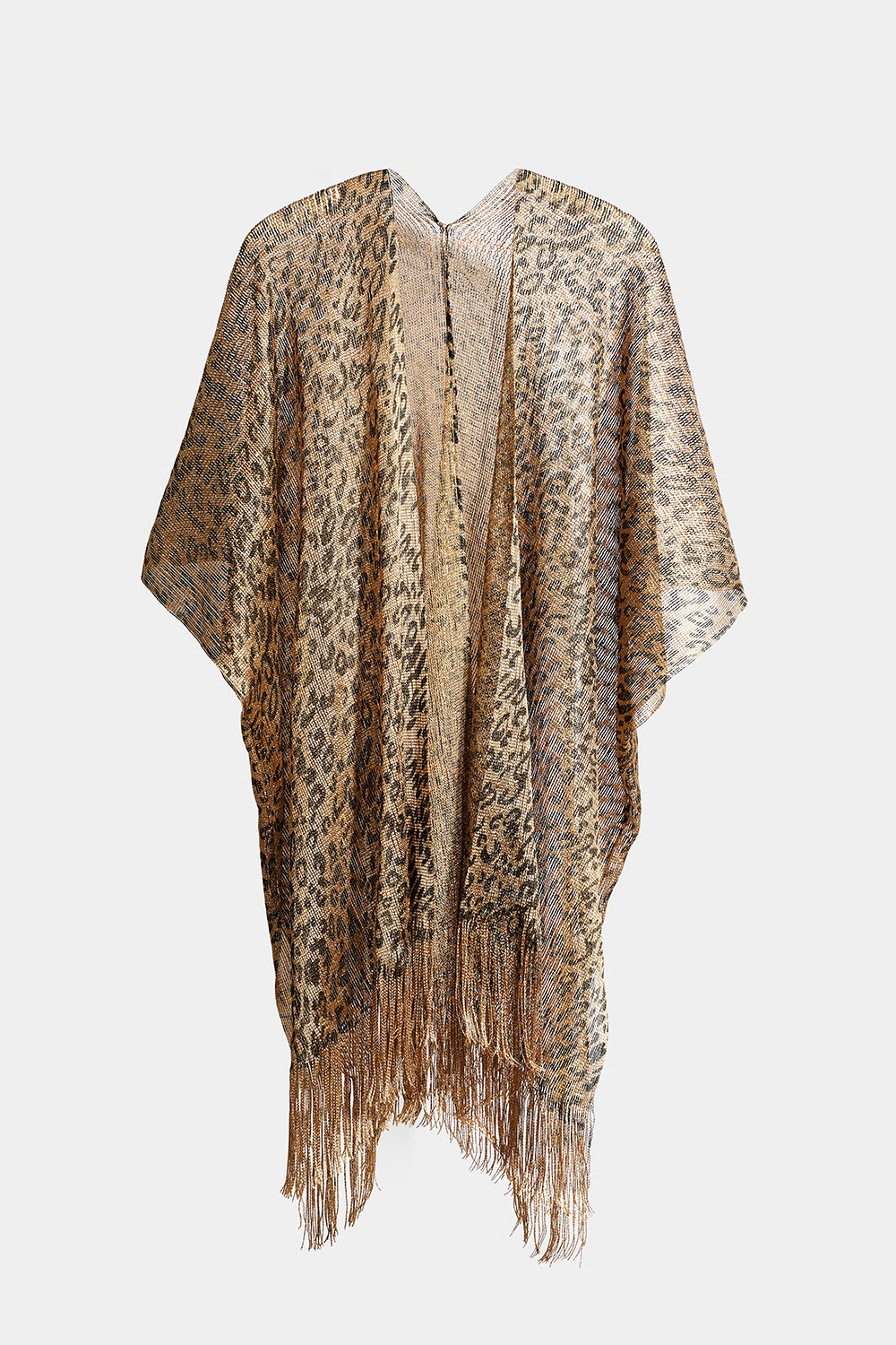 Leopardprintet strandkjole