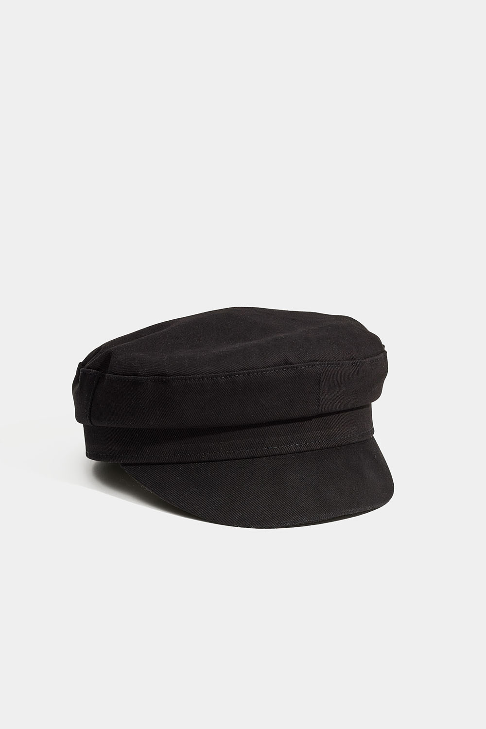 Sort baker boy-hat