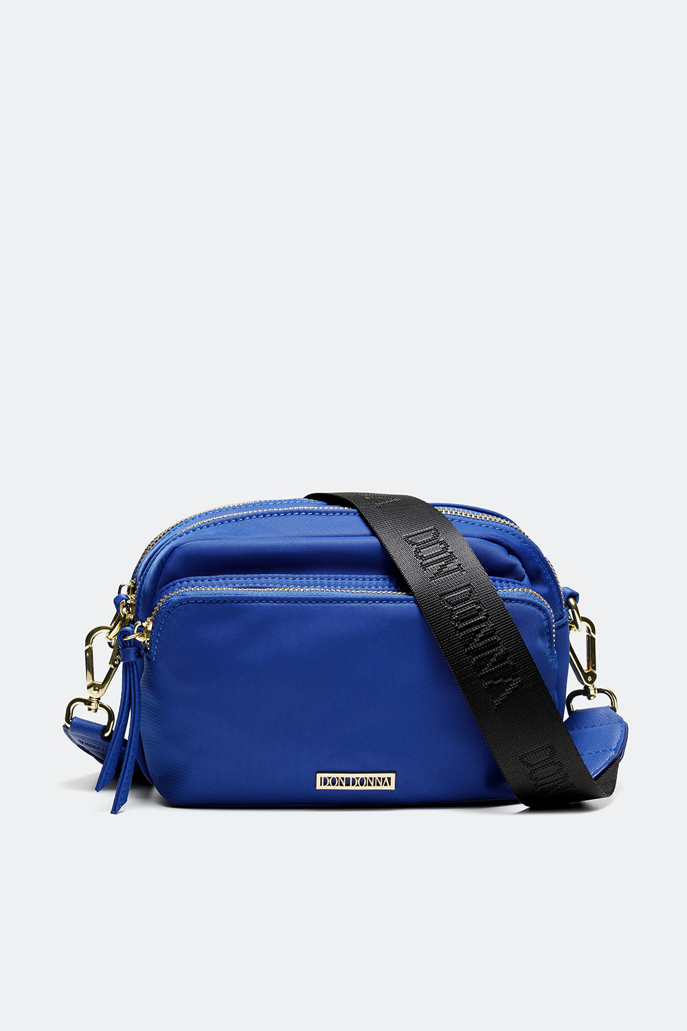 Blå crossbody