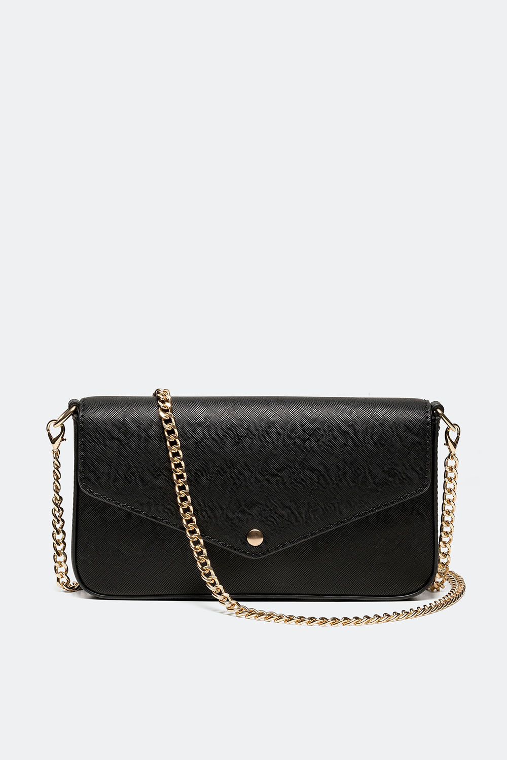 Lille sort taske med kædestrop