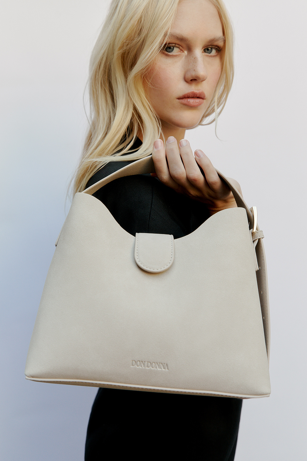Lille beige taske