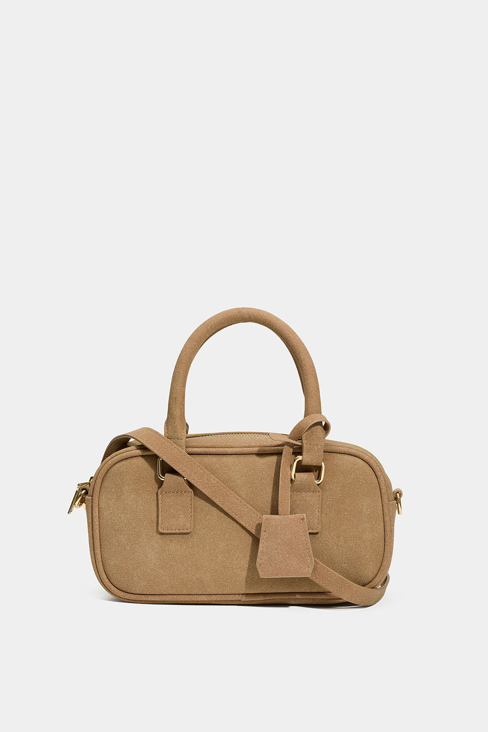 Lille beige håndtaske