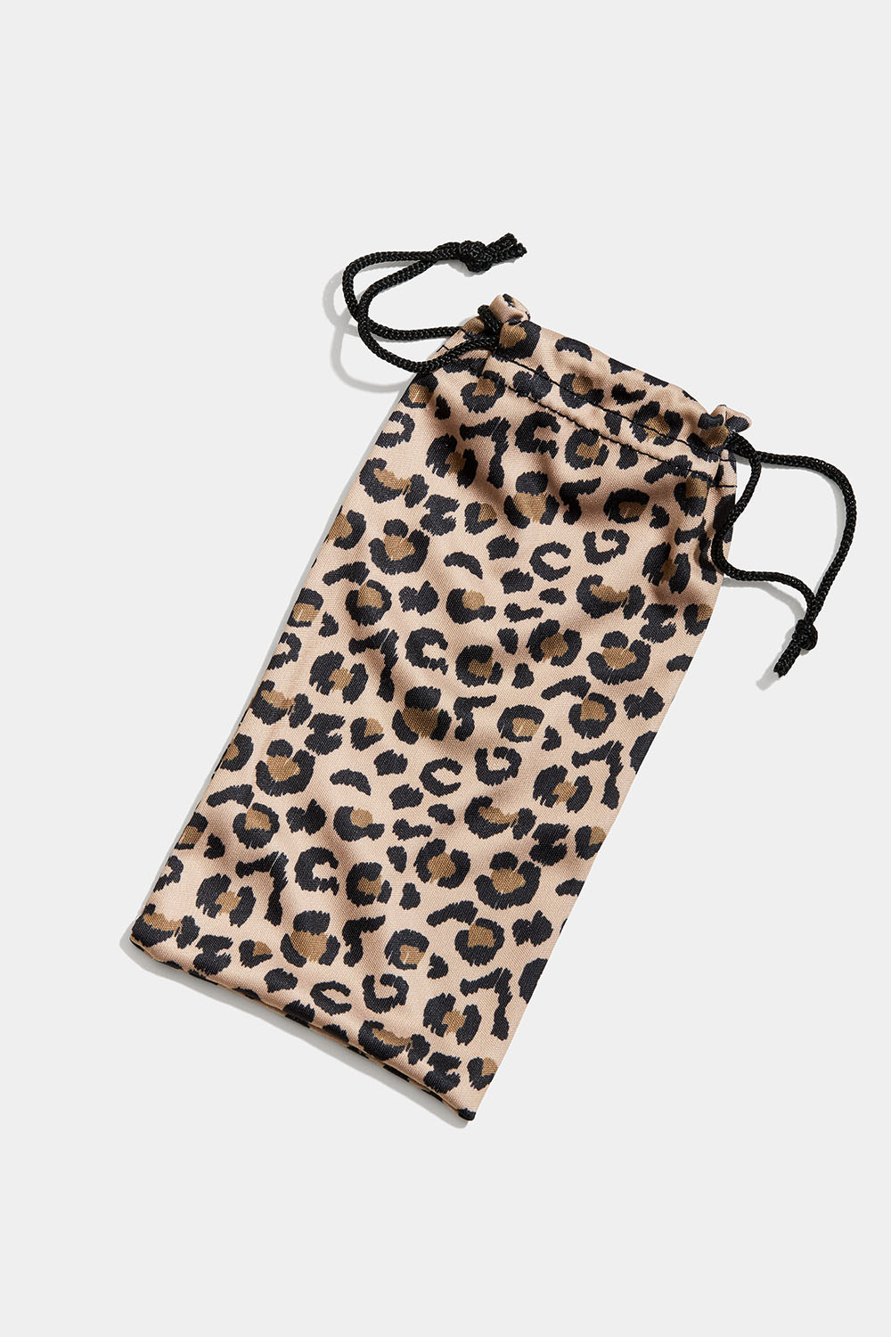 Solbrilleetui med leopardprint