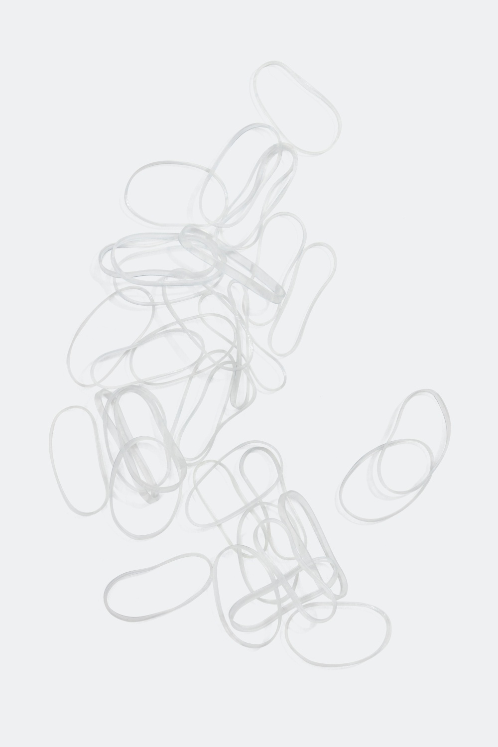 Små silikone elastikker, 36-pack