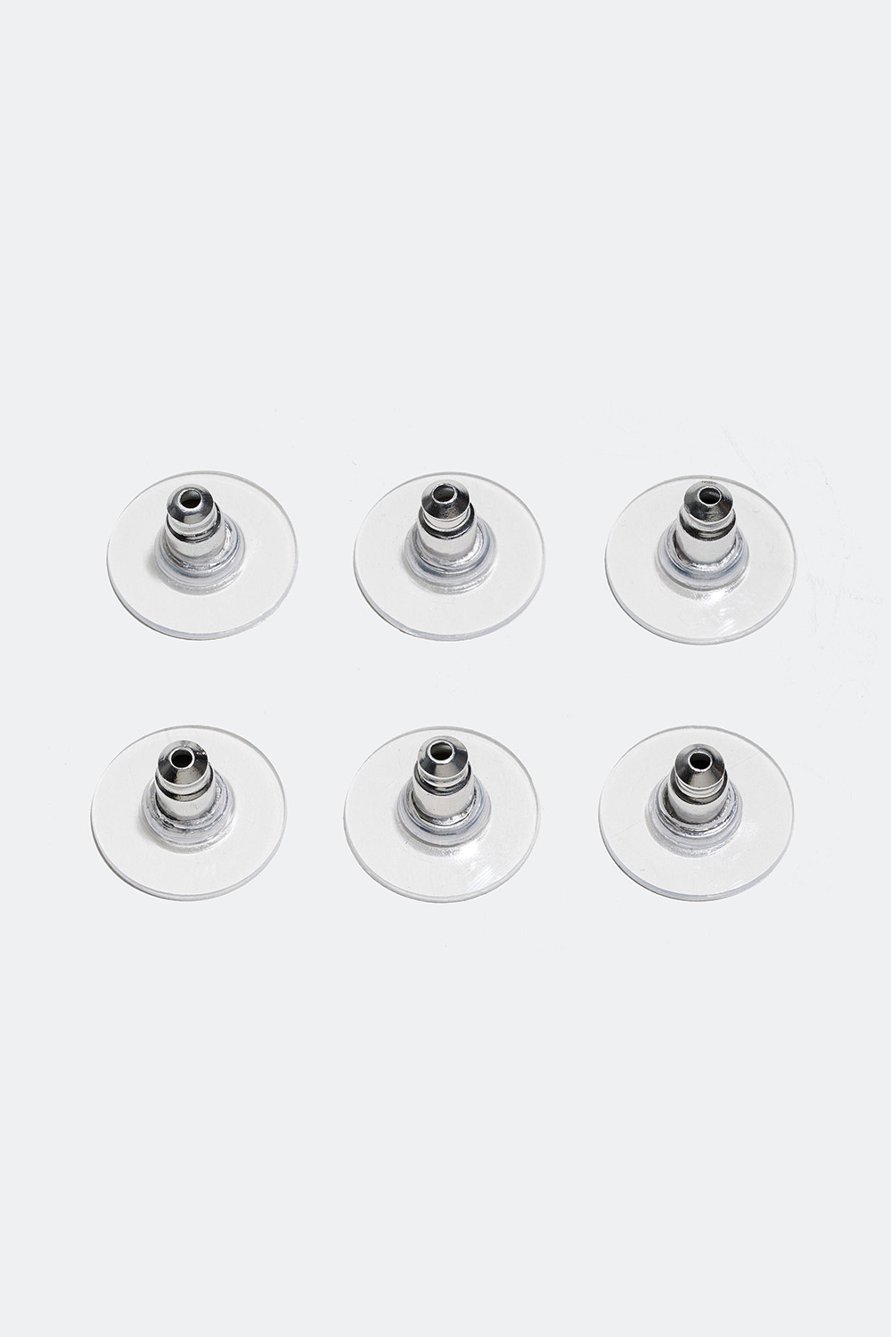 Bagstykker til øreringe, 6-pak