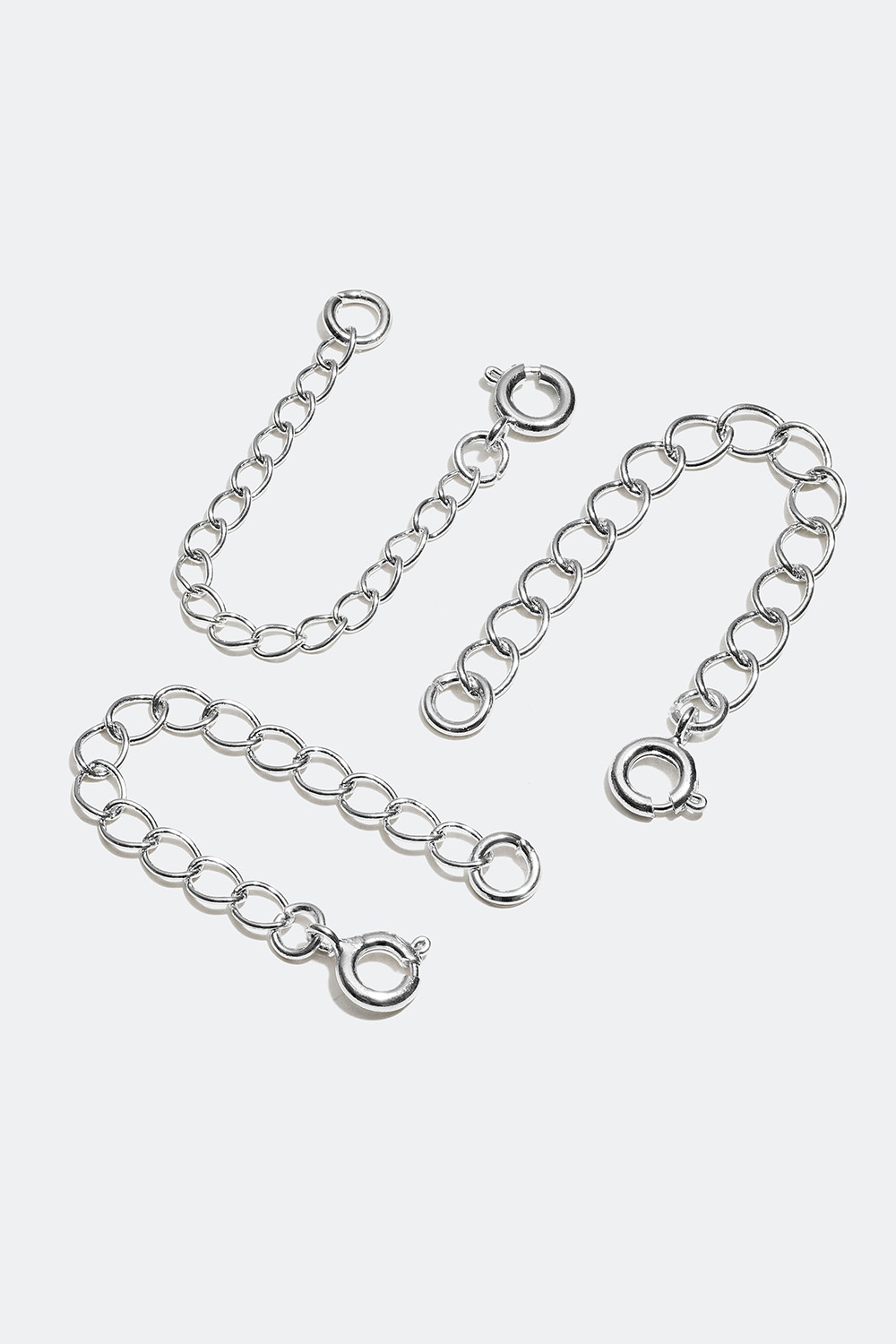 Forlængerkæder 7 cm, 3-pak