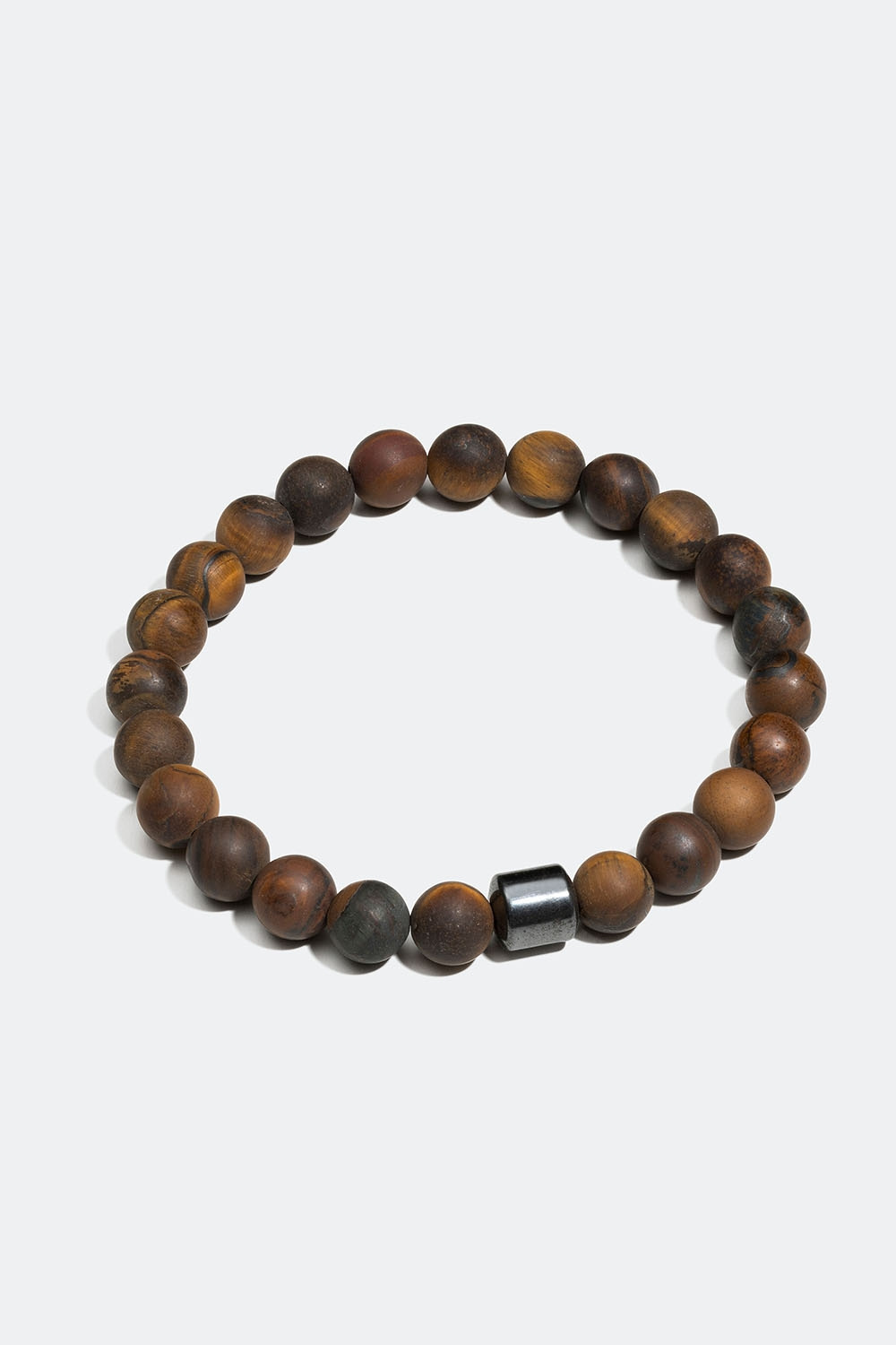 Armbånd i brun tiger eye natursten