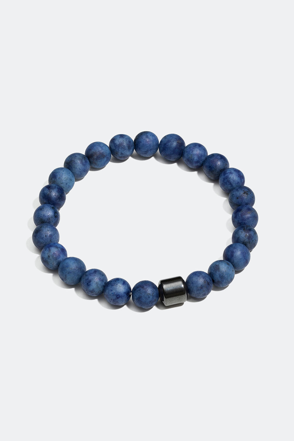 Armbånd i blå sodalite natursten