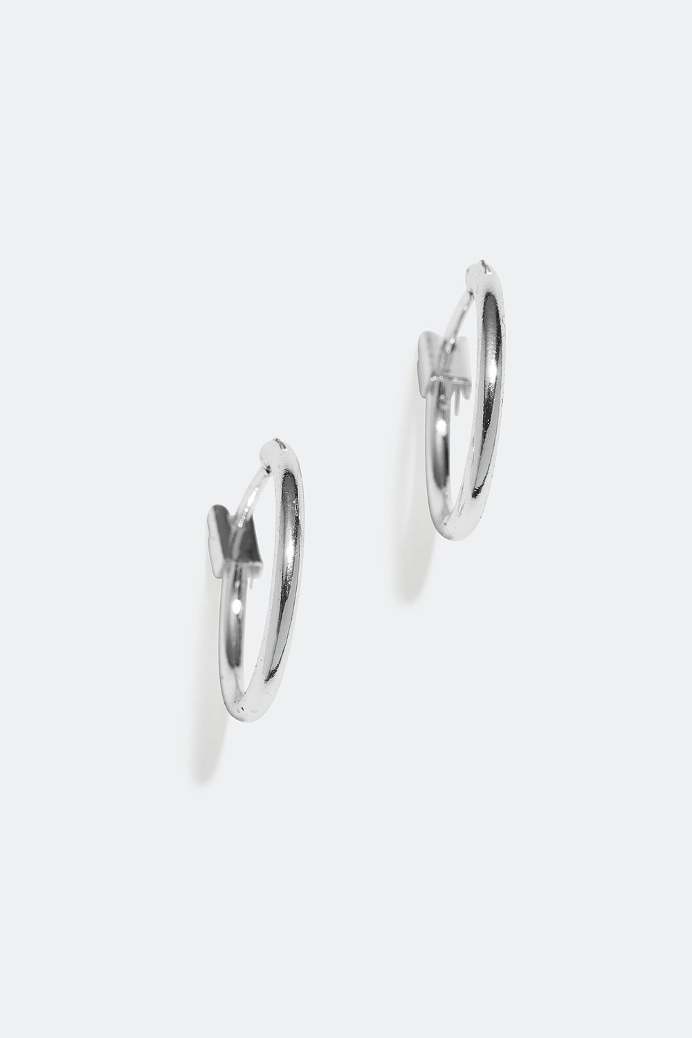 Små blanke hoops
