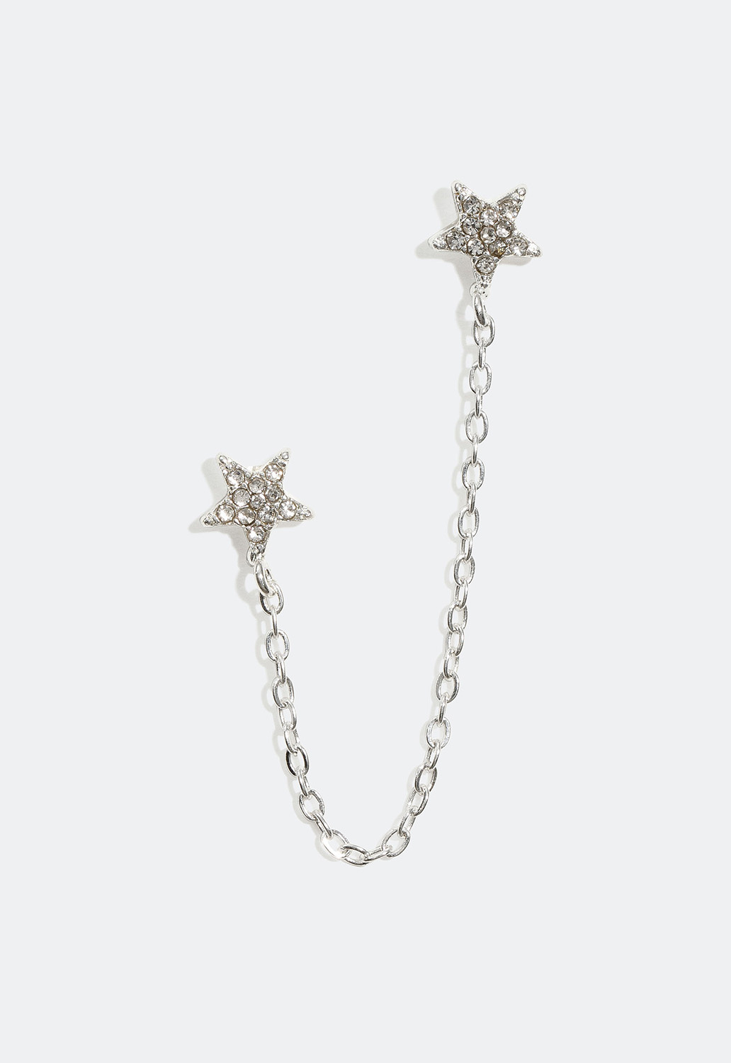 Ørestikker med stjerner og kæde