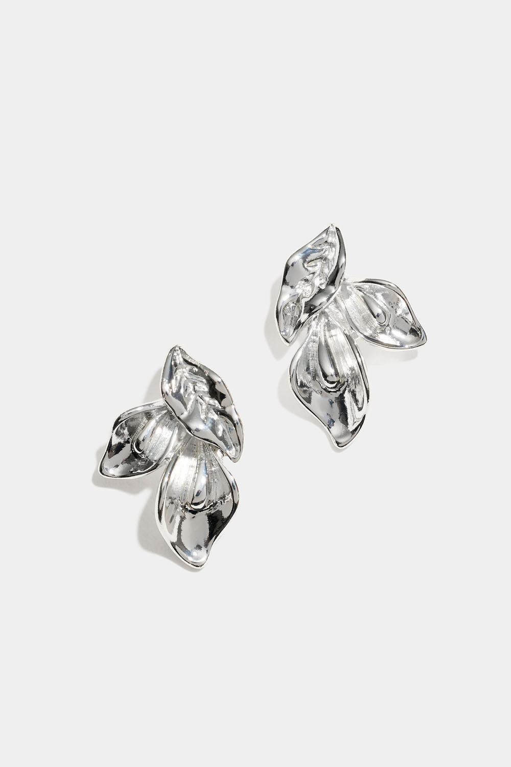 Bladformede øreringe