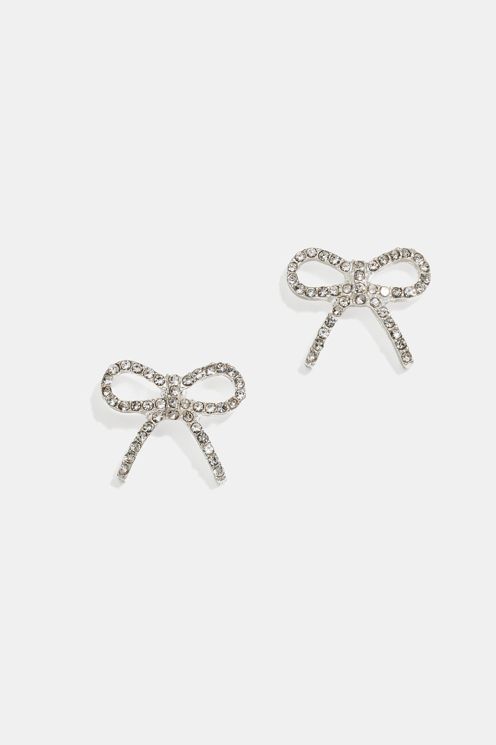 Sløjfeørestik med rhinsten