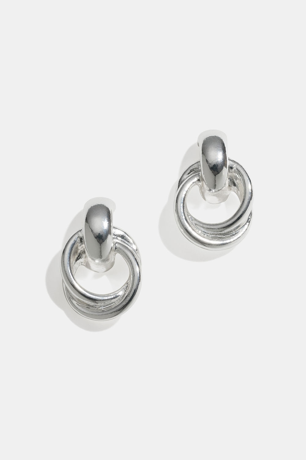 Øreringe med dobbelte ringe