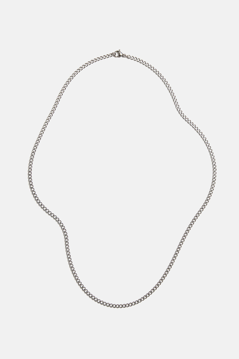 Halskæde med pansret stålkæde