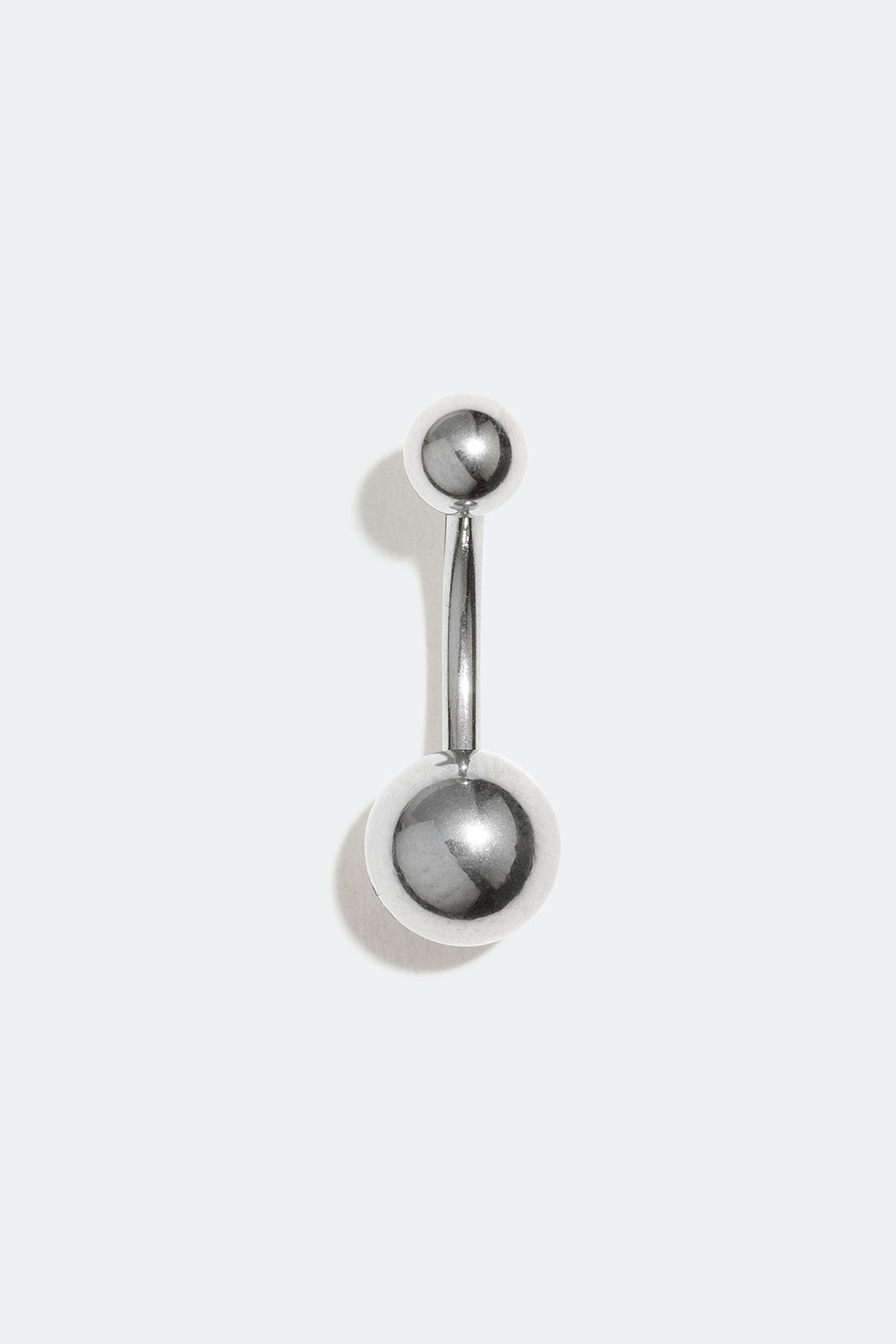 Navlepiercing med kugler, 10 mm