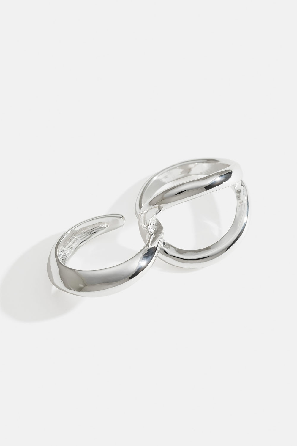 Dobbeltring med afrundet design
