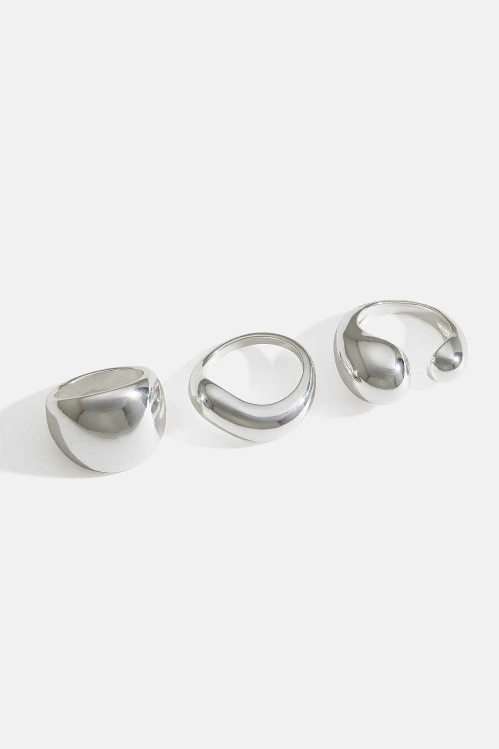 Chunky ringe, 3-pak