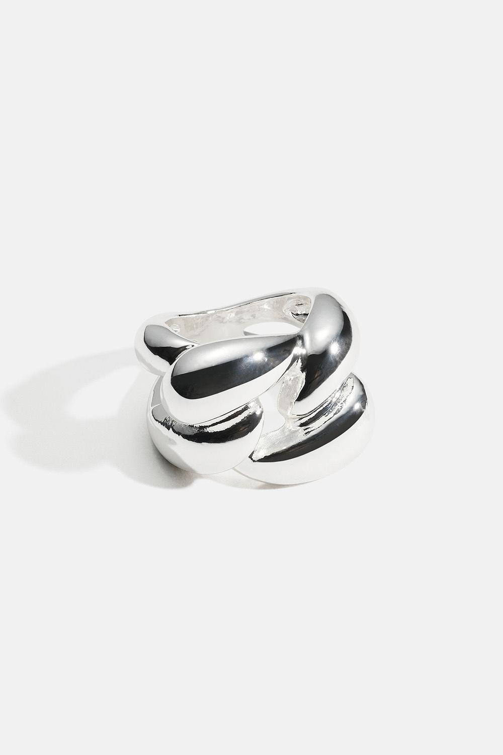 Bred ring med knopdesign