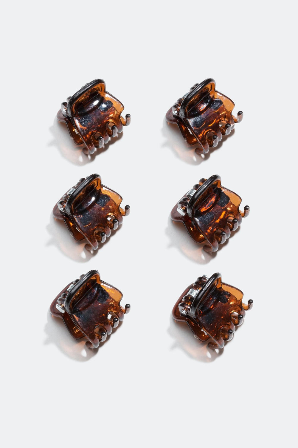 Hårklemme 1,5cm, 6 stk pr pakke