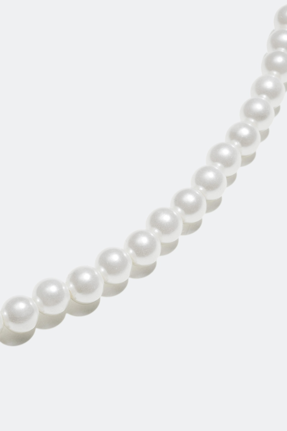 Halskæde med plastperler 140 cm